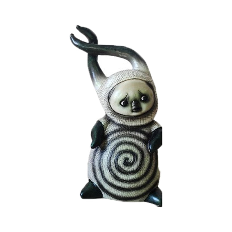 New Baby Goblin Psychic Dolls Decorative Figurines Art Figurine Crafts for Garden Desk Decoration Home Kawaii Accessories Gift acacuss