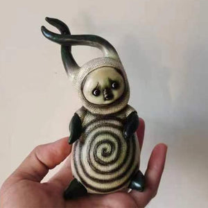 New Baby Goblin Psychic Dolls Decorative Figurines Art Figurine Crafts for Garden Desk Decoration Home Kawaii Accessories Gift acacuss