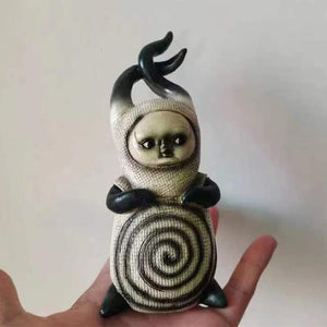 New Baby Goblin Psychic Dolls Decorative Figurines Art Figurine Crafts for Garden Desk Decoration Home Kawaii Accessories Gift acacuss