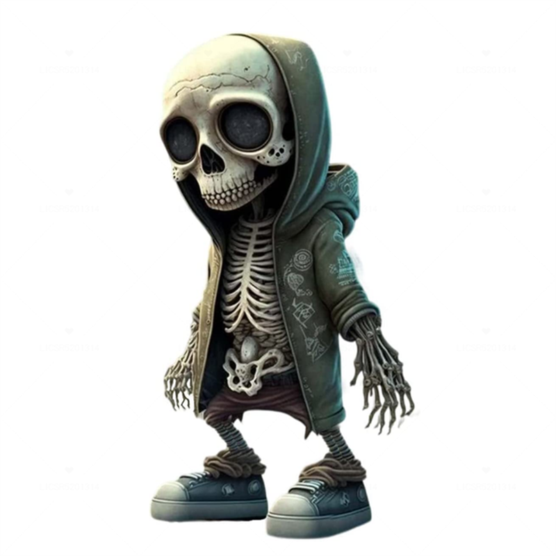New Halloween Various Dark Death Ghost Resin Crafts Horror Skull Reaper Vintage Statue Ornaments Desktop Furniture Decorations acacuss