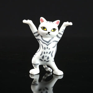New Upgrade Cat Pen Holder Cat Figure Toy Hold Everything Cat Earphone Bracket Home Decor Birthday Christmas Gift Doll Toy acacuss