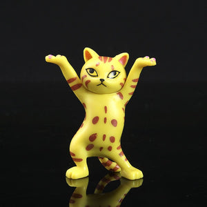 New Upgrade Cat Pen Holder Cat Figure Toy Hold Everything Cat Earphone Bracket Home Decor Birthday Christmas Gift Doll Toy acacuss