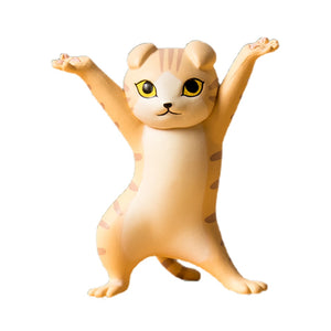 New Upgrade Cat Pen Holder Cat Figure Toy Hold Everything Cat Earphone Bracket Home Decor Birthday Christmas Gift Doll Toy acacuss