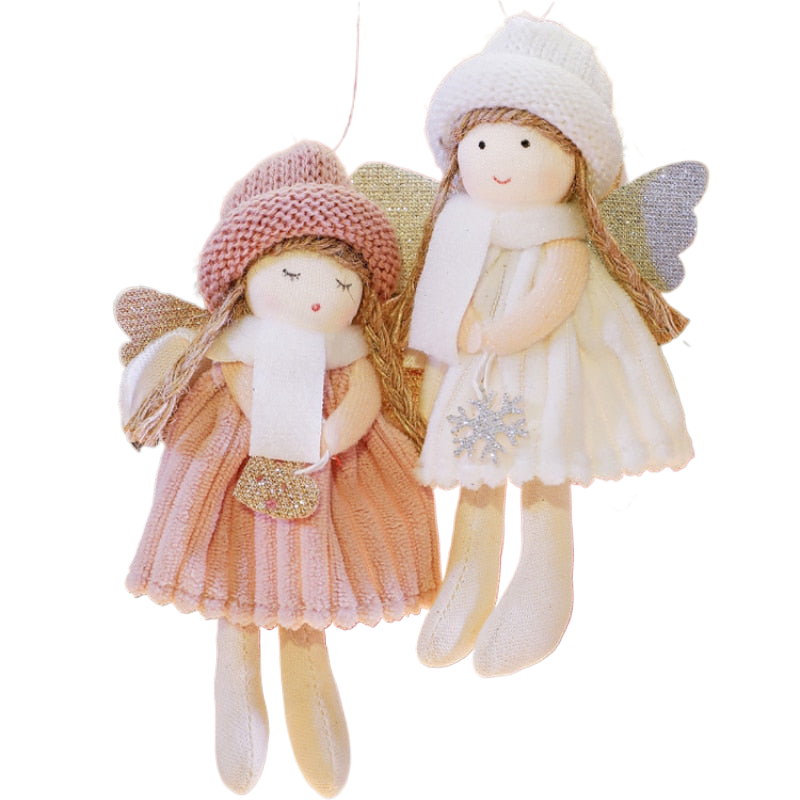 2024 New Year Gift Cute Christmas Angel Doll Xmas Tree Ornament Noel Deco Christmas Decoration for Home Natal Navidad 2023 Decor acacuss