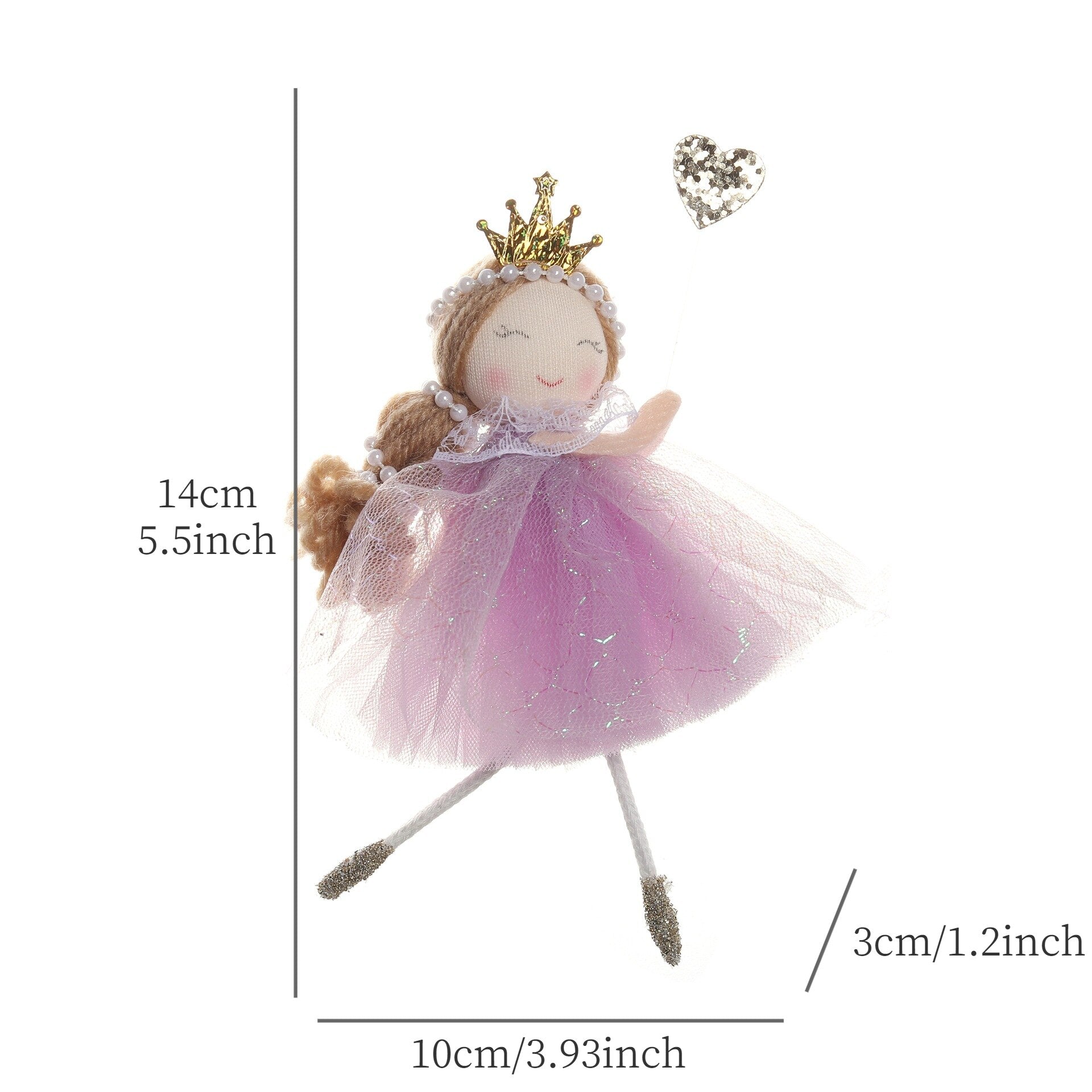 2024 New Year Gift Cute Christmas Angel Doll Xmas Tree Ornament Noel Deco Christmas Decoration for Home Natal Navidad 2023 Decor acacuss