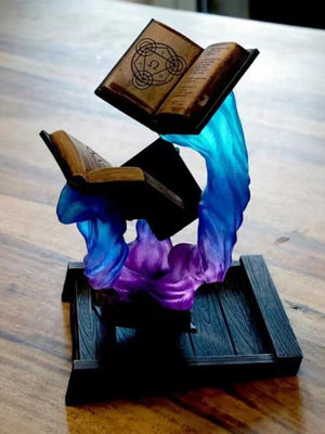 New home creative tower book decoration design resin design home hand office living room decoration crafts acacuss