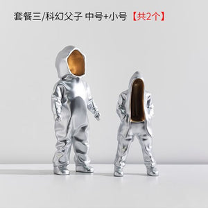 Nordic Large Figurines for Interior Luxury Ornaments for Home Modern Model Aesthetic Room Decor Living Room Decoration Gift Idea acacuss