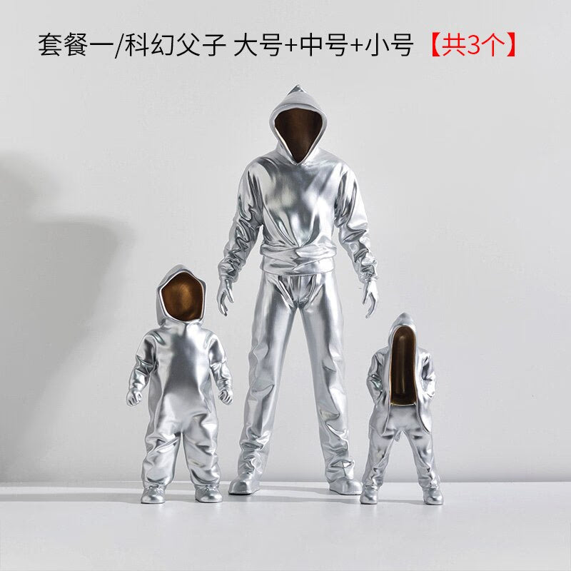 Nordic Large Figurines for Interior Luxury Ornaments for Home Modern Model Aesthetic Room Decor Living Room Decoration Gift Idea acacuss