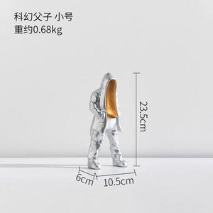 Nordic Large Figurines for Interior Luxury Ornaments for Home Modern Model Aesthetic Room Decor Living Room Decoration Gift Idea acacuss