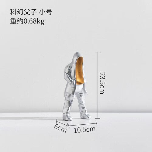 Nordic Large Figurines for Interior Luxury Ornaments for Home Modern Model Aesthetic Room Decor Living Room Decoration Gift Idea acacuss