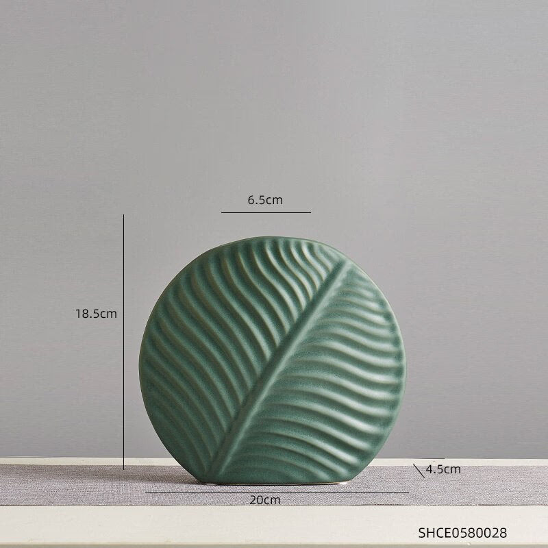 Nordic Modern Home Decor Ceramic Flower Vases Decor Living Room Interior Tabletop Vase Creative Arts Accessories Decorative acacuss