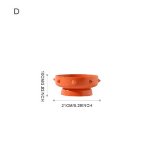 Nordic Modern Semi-manual Ceramic Vase Living Room Coffee Table Decoration Home Decoration Creative Vase Small Gift Deco Maison acacuss
