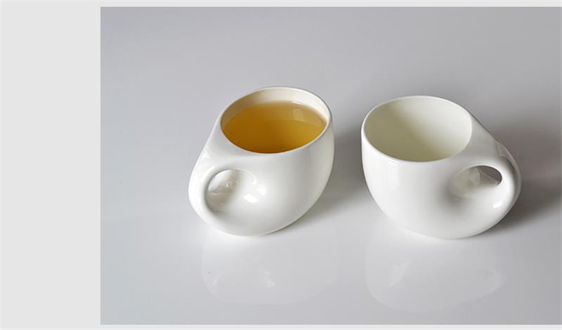 Novelty gift, 240ML, Water Drop Designe, bone china creative nespresso coffee cup, ceramic beer mug acacuss