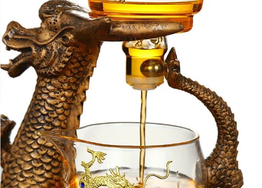 Oriental Dragon Tea Pot Set - ACACUSS