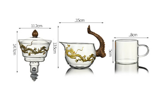 Oriental Dragon Tea Pot Set - ACACUSS