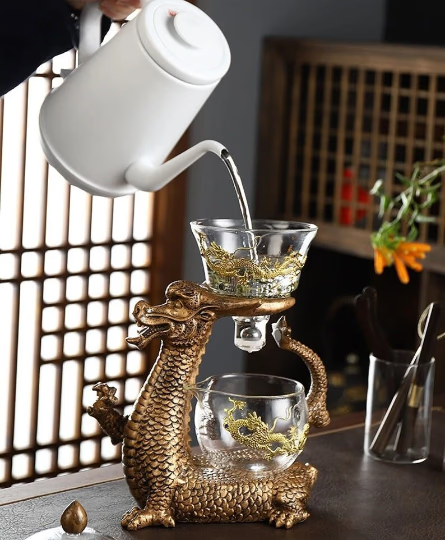 Oriental Dragon Tea Pot Set - ACACUSS