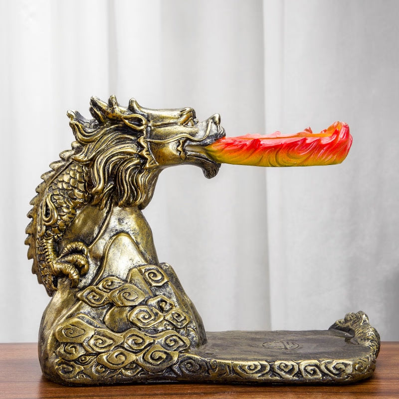 ACACUSS Oriental Dragon Tea Set Infuser | Chinese Vintage Tea Set | Tureen Tea Cups - ACACUSS