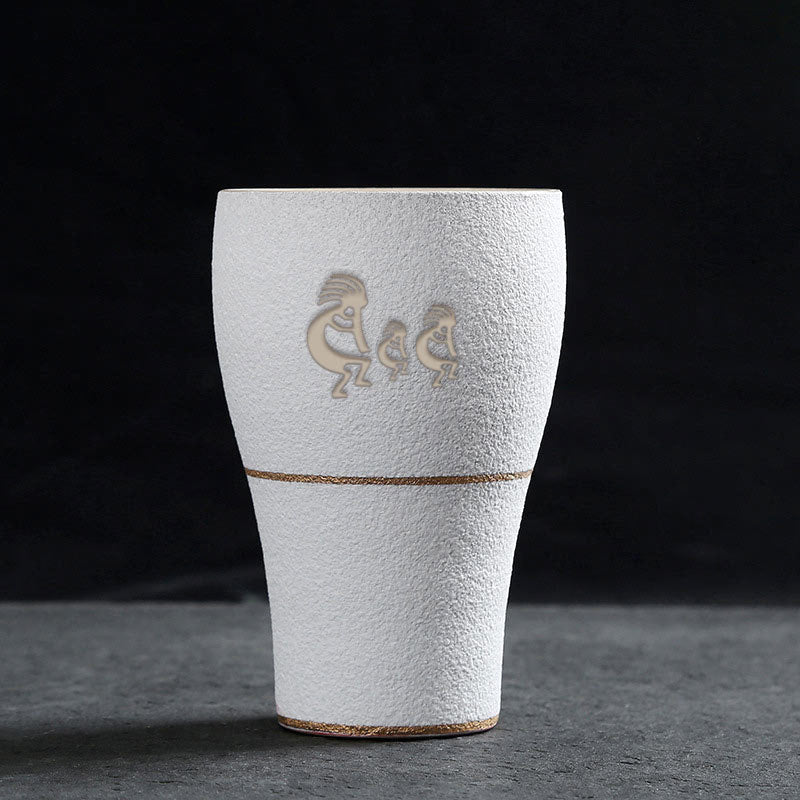 Original Yerba Mate Ceramic Cups Argentina Gourds Coffee Milk Mug With Straw acacuss