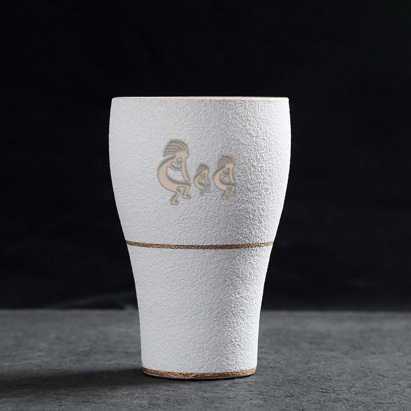 Original Yerba Mate Ceramic Cups Argentina Gourds Coffee Milk Mug With Straw acacuss