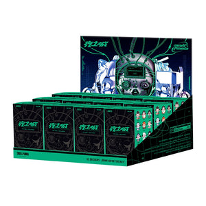 POP MART Skullpanda City of Night Series Blind Box 1PC/12PC Birthday Gift Kid Toy Mystery Box acacuss