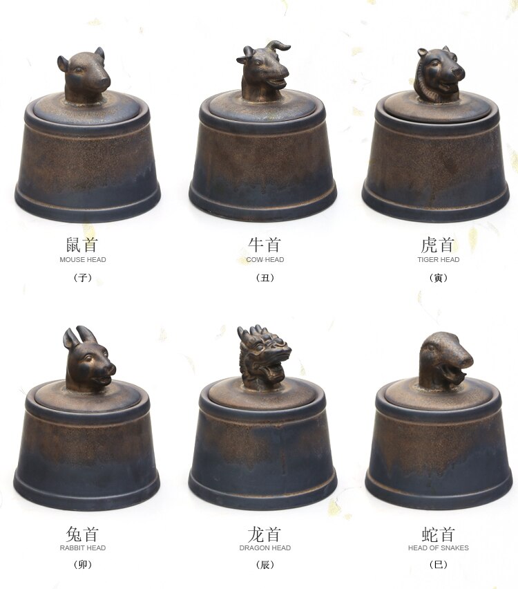 Pet Ashes Cremation Holder Urns Dog Cat Memorial Casket Animal Funeral Keepsake 500g Large Capacity Pig Horse OX Caskets Copper acacuss