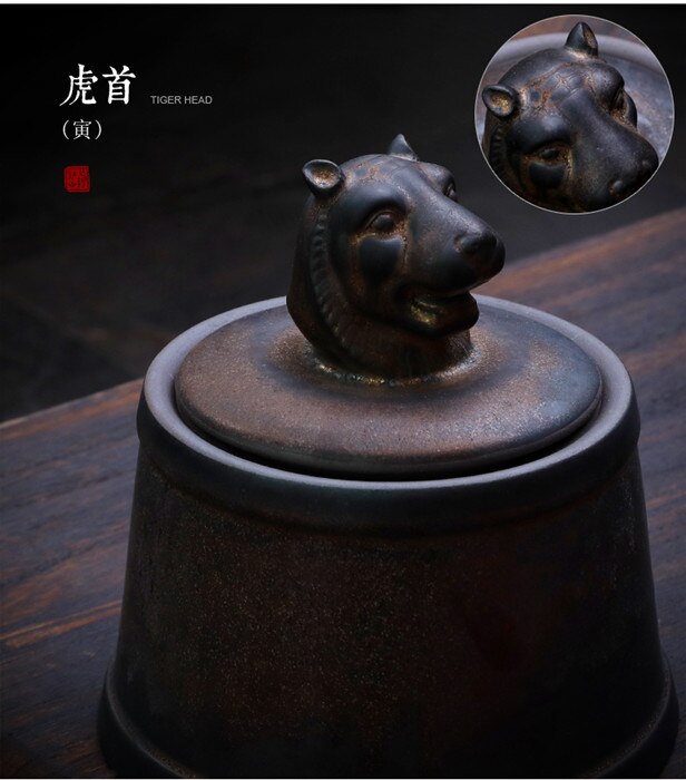 Pet Ashes Cremation Holder Urns Dog Cat Memorial Casket Animal Funeral Keepsake 500g Large Capacity Pig Horse OX Caskets Copper acacuss