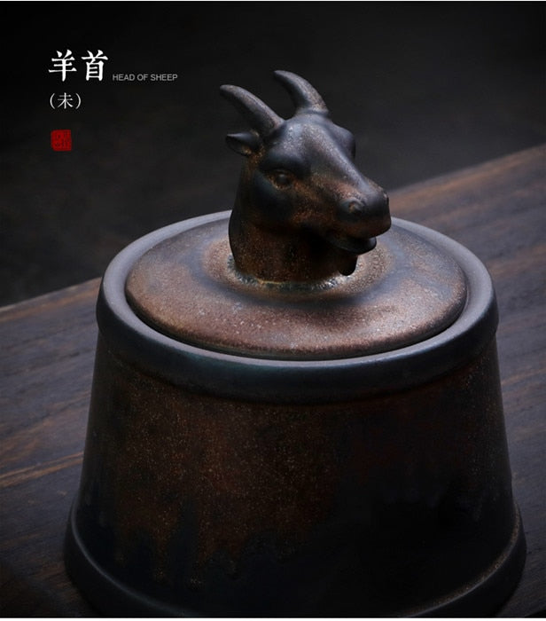 Pet Ashes Cremation Holder Urns Dog Cat Memorial Casket Animal Funeral Keepsake 500g Large Capacity Pig Horse OX Caskets Copper acacuss