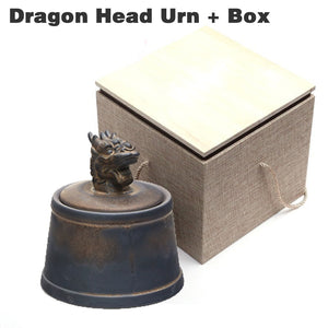Pet Ashes Cremation Holder Urns Dog Cat Memorial Casket Animal Funeral Keepsake 500g Large Capacity Pig Horse OX Caskets Copper acacuss
