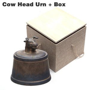 Pet Ashes Cremation Holder Urns Dog Cat Memorial Casket Animal Funeral Keepsake 500g Large Capacity Pig Horse OX Caskets Copper acacuss
