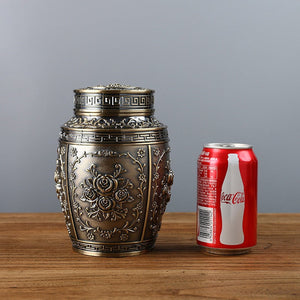 Pet Memorial Keepsake Urns Container For Ashes Coffin Box Urns For Human Ashes Metal Cremation Urns Small Animal Urn Funeral acacuss