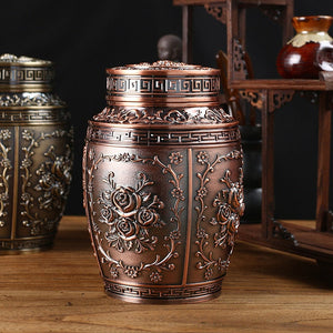 Pet Memorial Keepsake Urns Container For Ashes Coffin Box Urns For Human Ashes Metal Cremation Urns Small Animal Urn Funeral acacuss