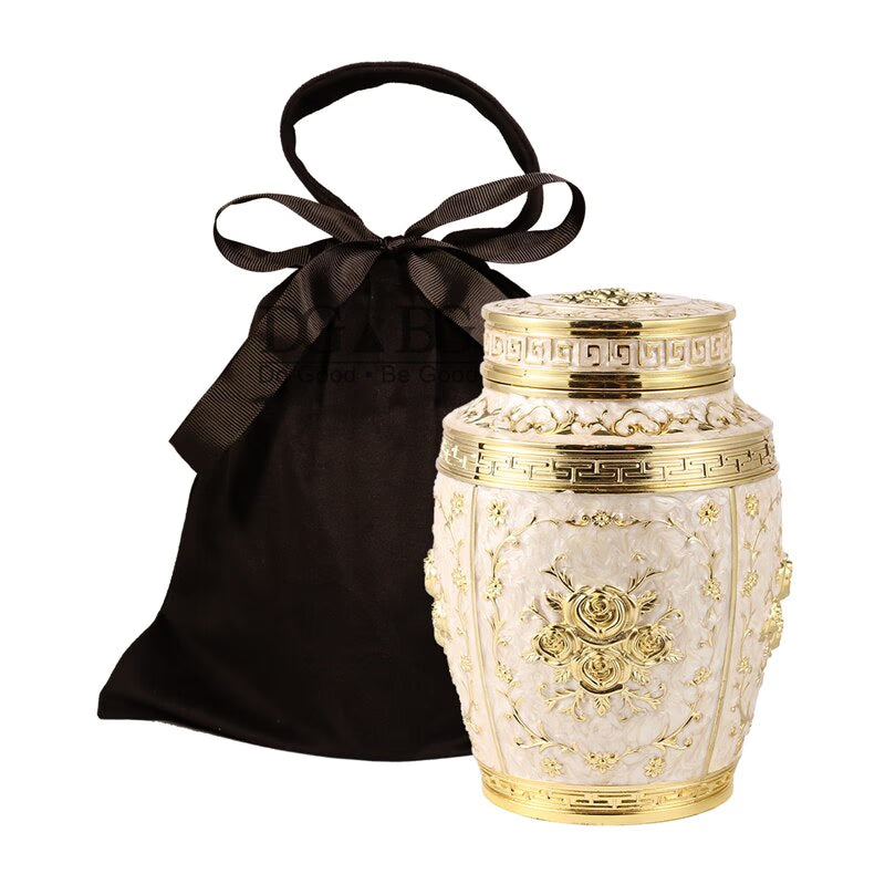 Pet Memorial Keepsake Urns Container For Ashes Coffin Box Urns For Human Ashes Metal Cremation Urns Small Animal Urn Funeral acacuss