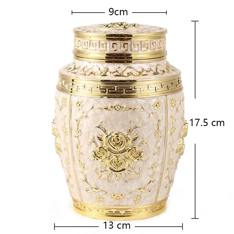 Pet Memorial Keepsake Urns Container For Ashes Coffin Box Urns For Human Ashes Metal Cremation Urns Small Animal Urn Funeral acacuss