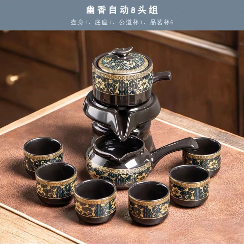 Porcelain Chinese Ceremony Tea Set Bowl Accessories Pair 6 Persons Tool Tea Set Luxury Chinese Style Taza Mate Tableware AB50TS acacuss