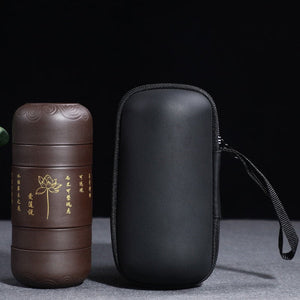 Portable office or outdoor tea set - acacuss