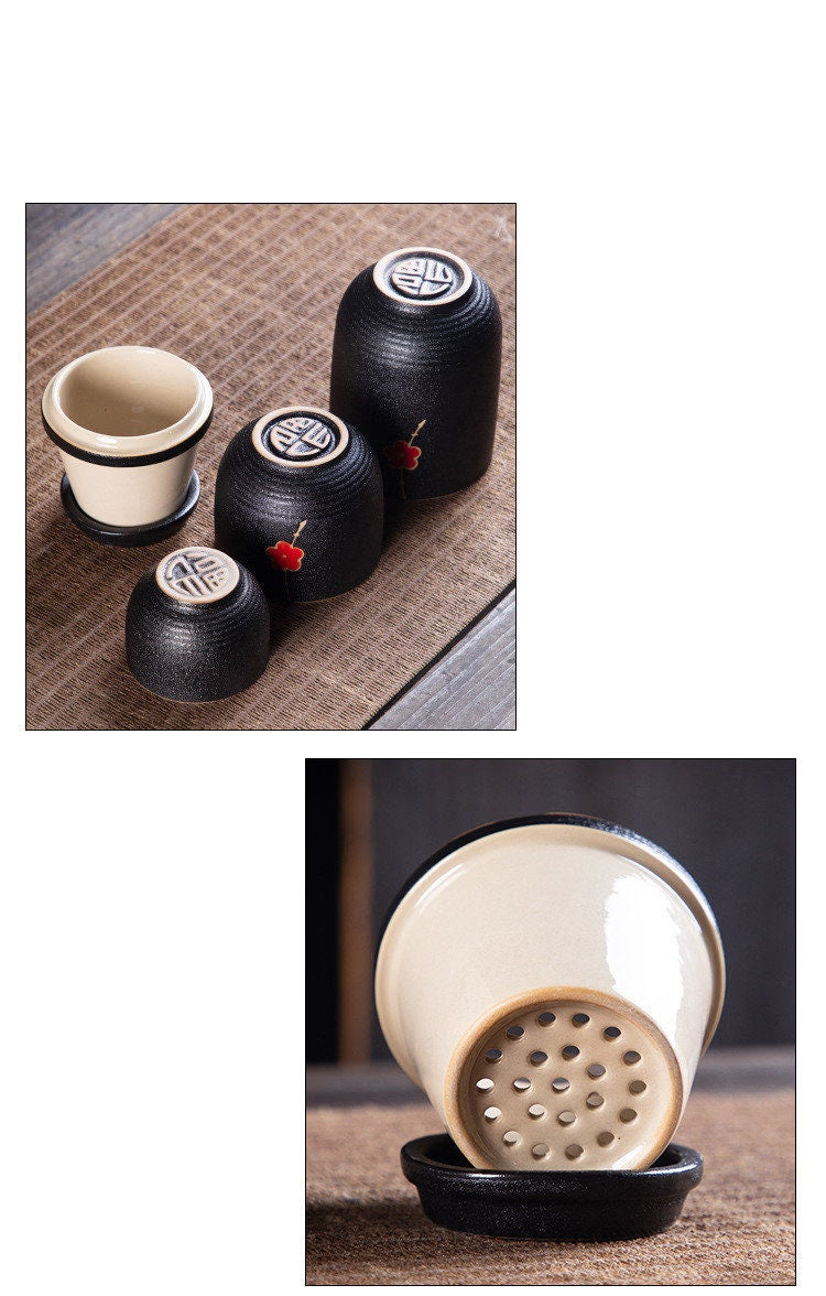 Portable office or outdoor tea set - acacuss