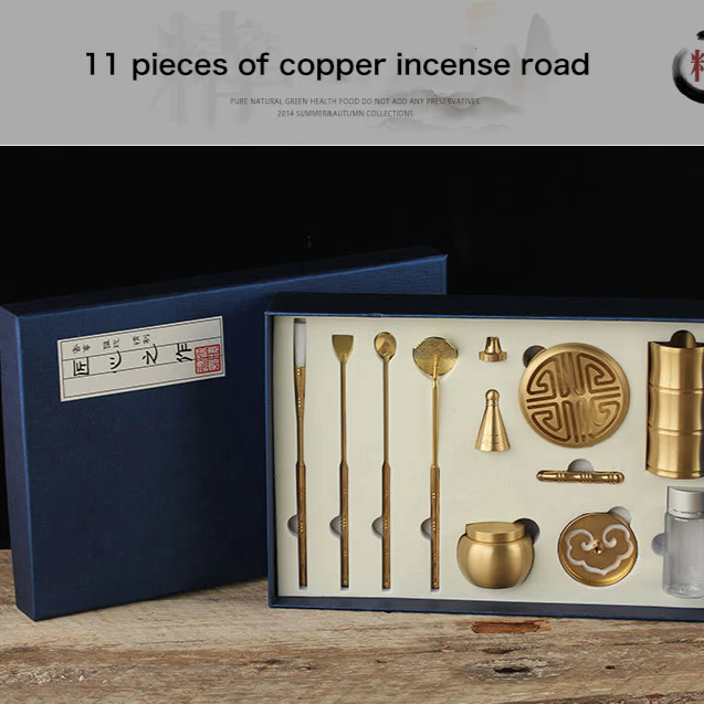 Powder Incense Burner Brass Kit - acacuss