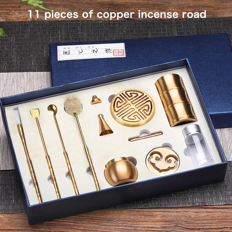 Powder Incense Burner Brass Kit - acacuss