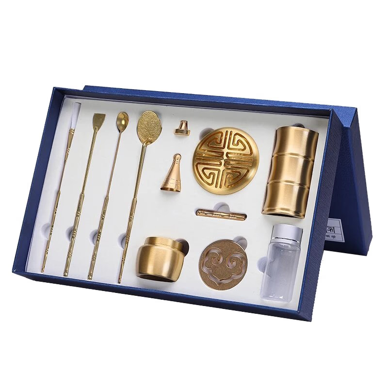 Powder Incense Burner Brass Kit - acacuss