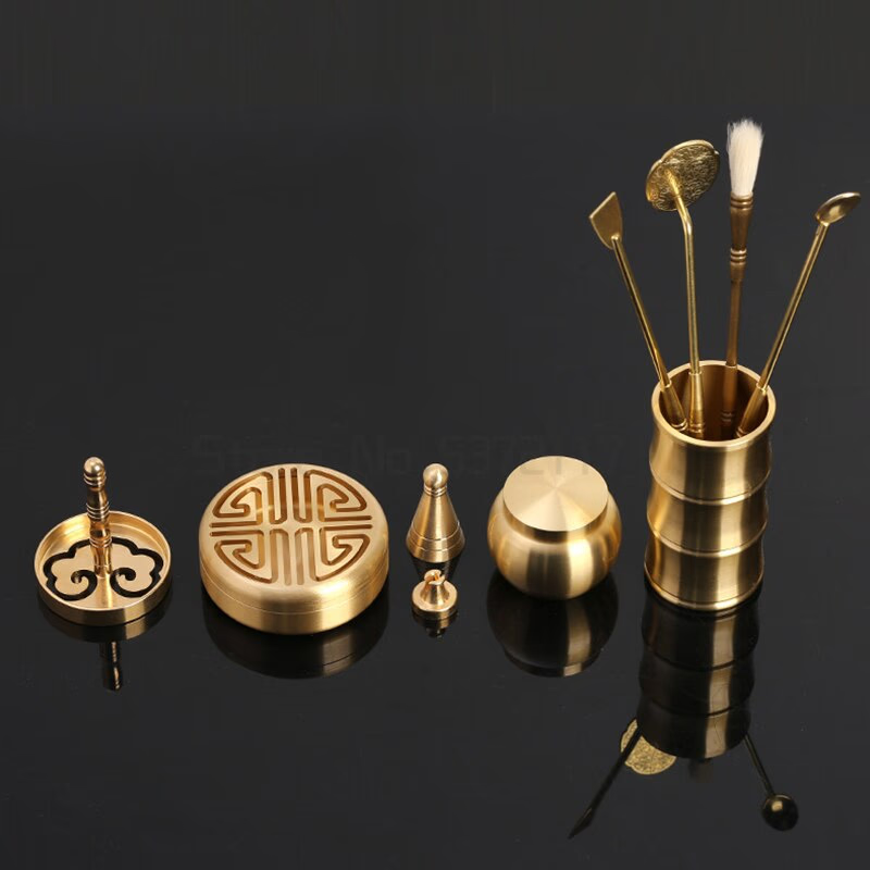 Powder Incense Burner Brass Kit - acacuss