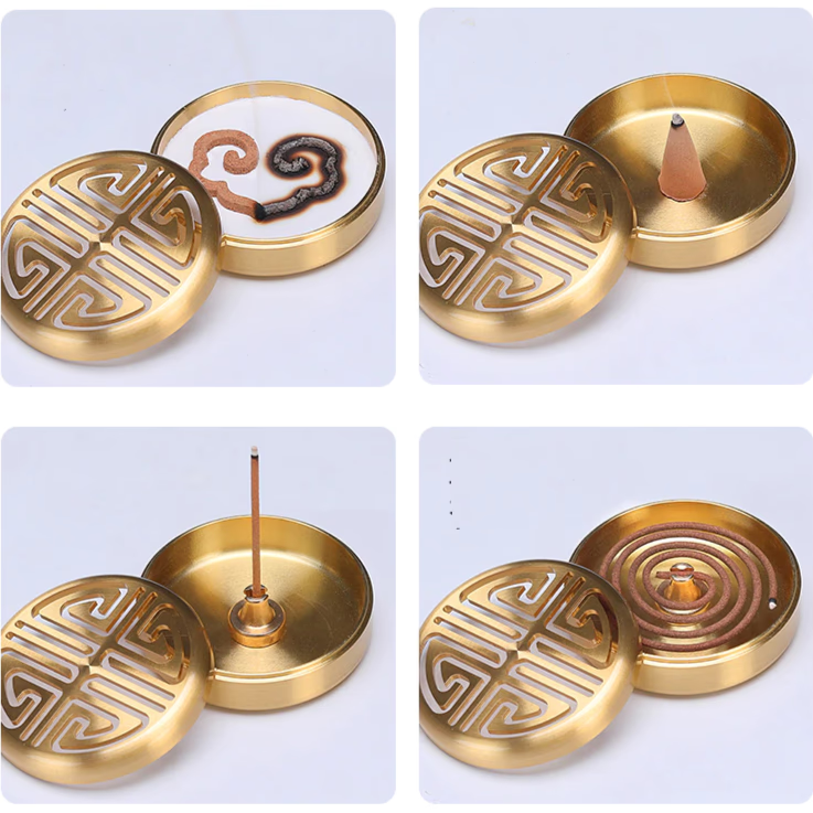 Powder Incense Burner Brass Kit - acacuss