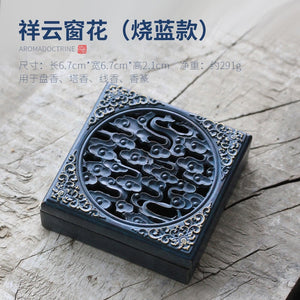 Pure Copper Burning Blue Incense Burner Kits Home Entry Fragrance Incense Seal Tool DIY Incense Making Kit Incense Mold Tool acacuss