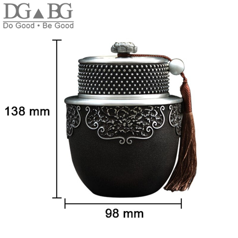 Pure Tin Urn Ashes For Human Large Capacity Cremation Urns Ash Casket Funeral Keepsake Memory Cremation Souvenirs Gift Custom acacuss