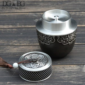 Pure Tin Urn Ashes For Human Large Capacity Cremation Urns Ash Casket Funeral Keepsake Memory Cremation Souvenirs Gift Custom acacuss