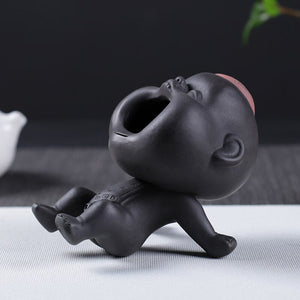 Purple Sand Tea Pet Decoration Boutique Can Raise Water Spray Urinary Children Creative Handmade Tea To Play with Children's Tea acacuss