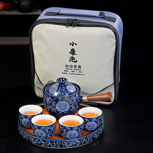 Rabbit Chinese Kung Fu Tea set Travel Tea set Ceramic Portable Tea set Teapot Tea Maker Infuser Teacup Cup for Tea acacuss