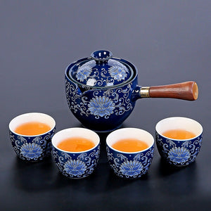 Rabbit Chinese Kung Fu Tea set Travel Tea set Ceramic Portable Tea set Teapot Tea Maker Infuser Teacup Cup for Tea acacuss