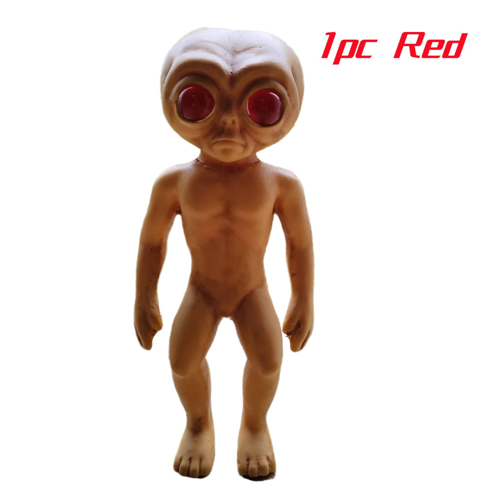 Realistic Full Body Latex Alien Dolls Death Autopsy Prop UFO Roswell Haunted House Lil Mayo Area 51 Halloween Decoration Props acacuss