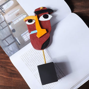 Resin Abstract Human Face Mask Figurines for Interior Home Living Roon Desktop Accessories European Painting Figures acacuss