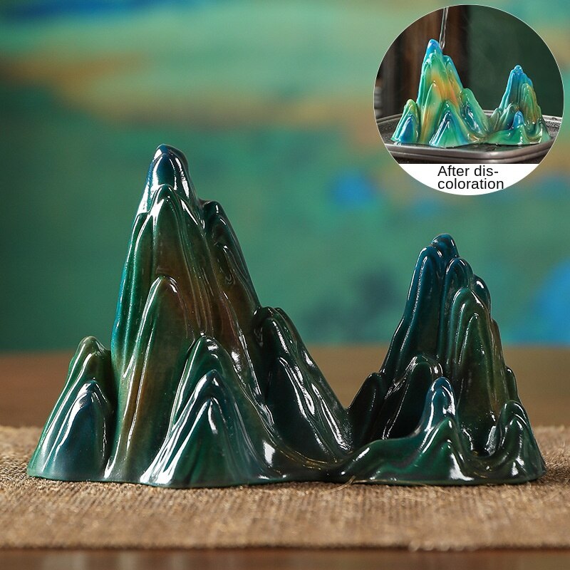 Resin Creative Color Changing Tea Ornaments Small tea pet Supportable Play Jiangshan Beauty Pen Holder Tea Ceremony Utensils acacuss